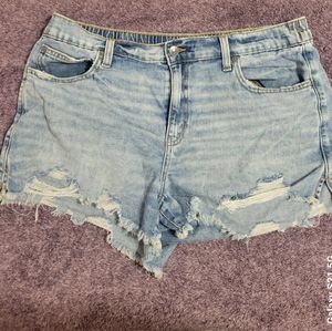 Aerie Daydream Denim Short / Light / L